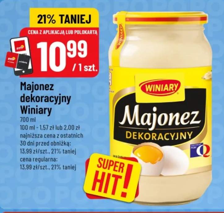 Majonez dekoracyjny Winiary