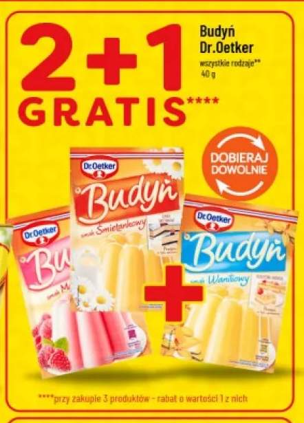 Budyń śmietankowy Dr.Oetker +2 warianty