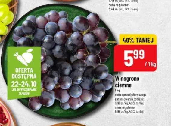 Winogrona ciemne