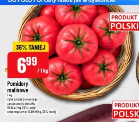 Pomidory malinowe