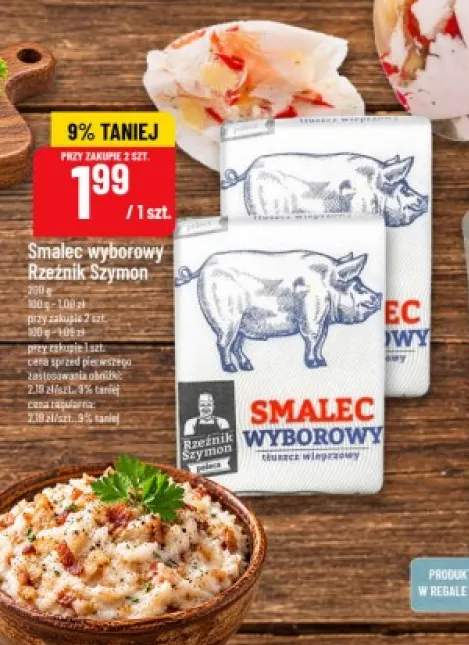 Smalec wyborowy Rzeźnik Szymon