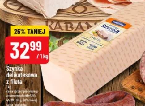 Szynka delikatesowa z fileta Tarczyński