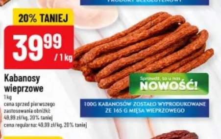 Kabanosy wieprzowe Pekpol
