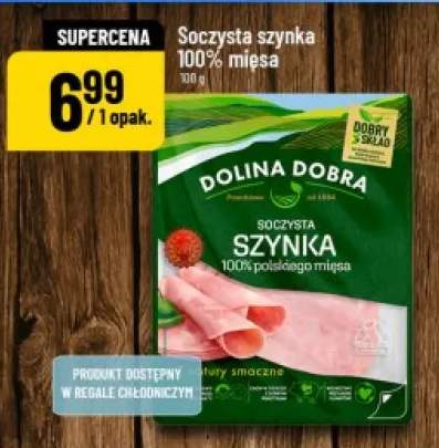 Soczysta szynka 100% mięsa Dolina Dobra