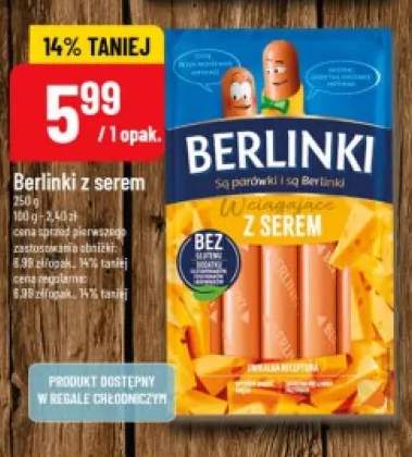 Berlinki z serem