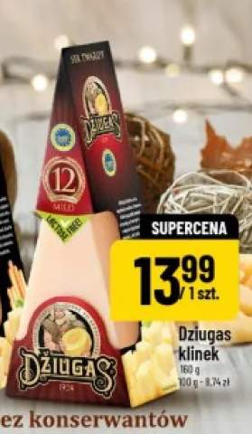 Ser Dziugas klinek 12 miesięcy