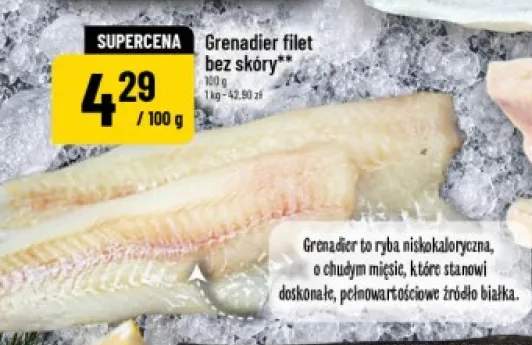 Grenadier filet bez skóry