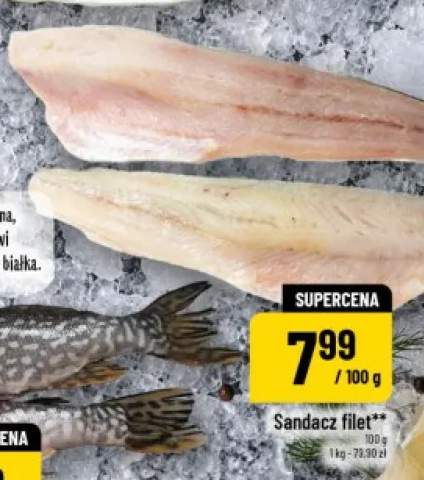 Sandacz filet
