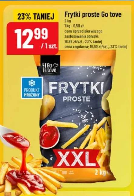 Frytki proste Go tove
