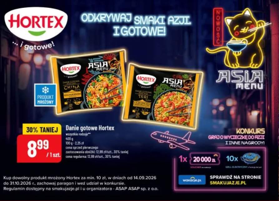 Danie gotowe Asia Menu Thai Style Hortex +1 wariant