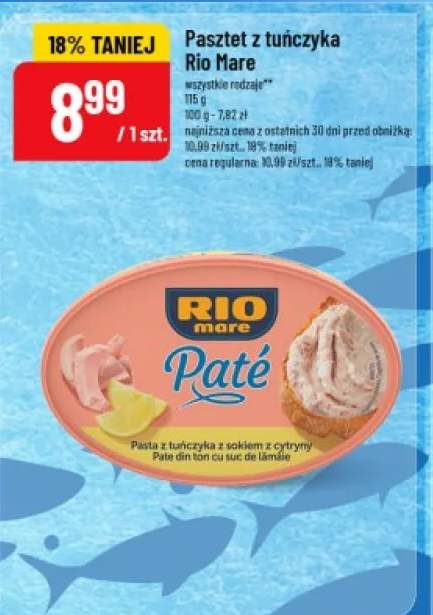 Pasztet z tuńczyka Rio Mare