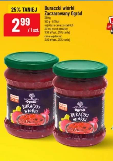 Buraczki wiórki Zaczarowany Ogród