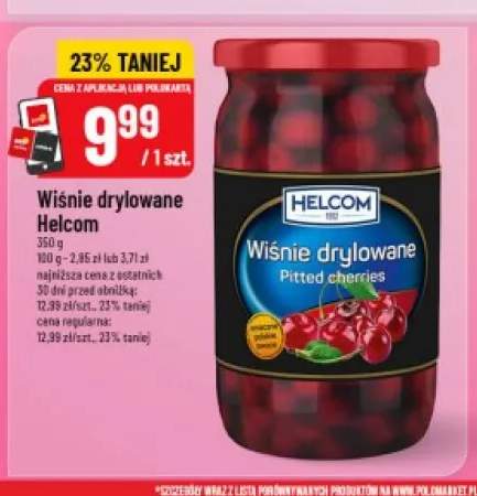 Wiśnie drylowane Helcom