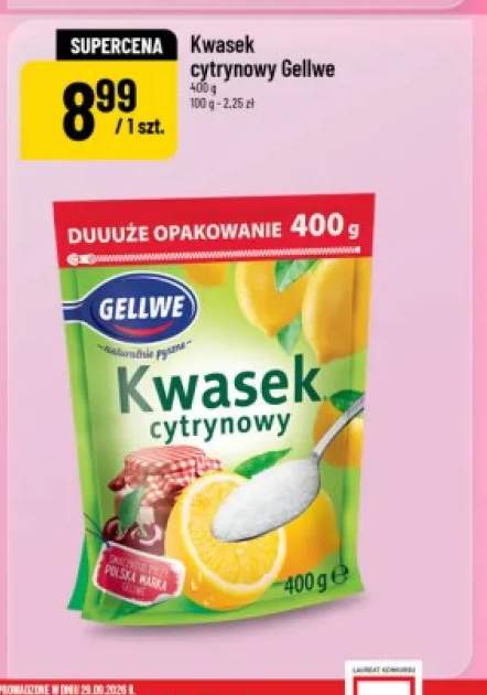 Kwasek cytrynowy Gellwe