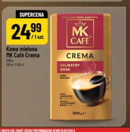 Kawa mielona MK Café Crema