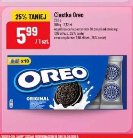 Ciastka Oreo