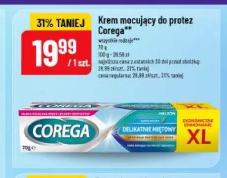 Krem mocujący do protez Corega