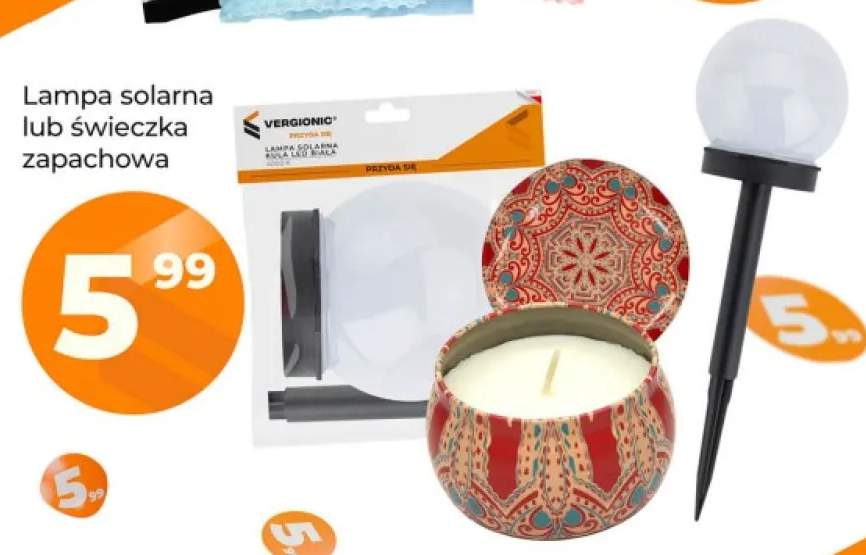Świeczka zapachowa Vergionic +1 wariant
