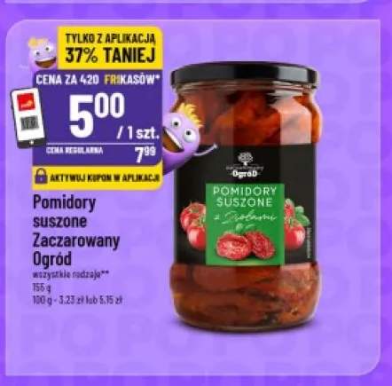 Pomidory suszone Zaczarowany Ogród
