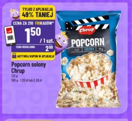 Popcorn solony Chrup