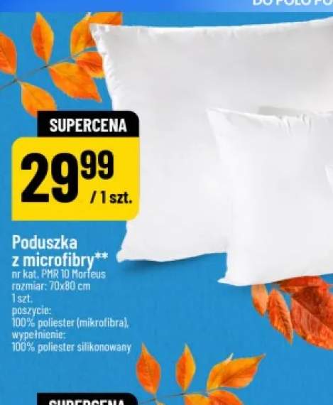 Poduszka z microfibry Morfeus 70x80 cm AMW
