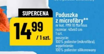 Poduszka z microfibry Morfeus 40x40 cm AMW