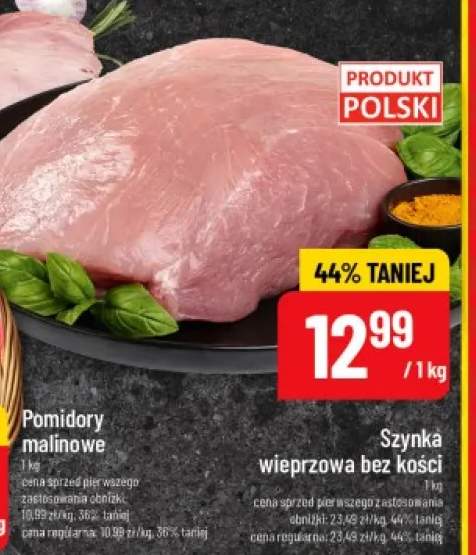 Szynka wieprzowa bez kości