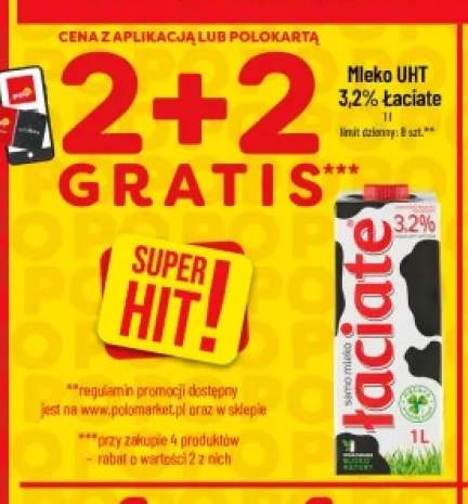 Mleko UHT Łaciate 3,2%