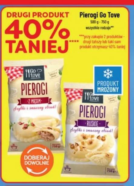 Pierogi z mięsem Go Tove +1 wariant