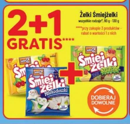 Żelki Śmiejżelki Mlekoduszki nimm2 +2 warianty