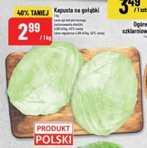 Kapusta na gołąbki