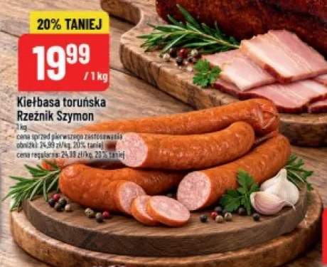 Kiełbasa toruńska Rzeźnik Szymon