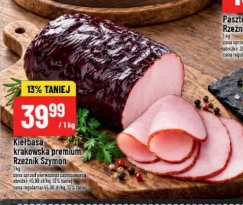 Kiełbasa krakowska premium Rzeźnik Szymon