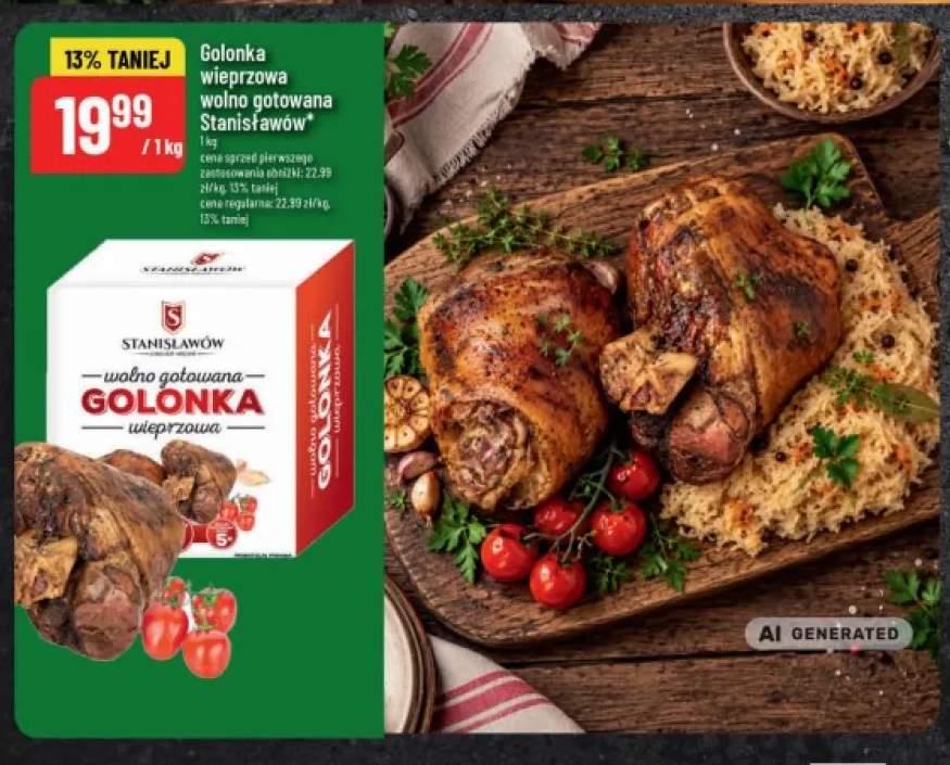 Golonka wieprzowa wolno gotowana Stanisławów