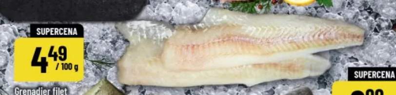 Grenadier filet bez skóry