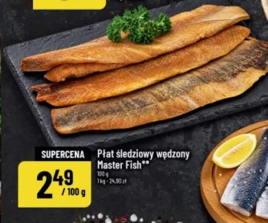 Płat śledziowy wędzony Master Fish