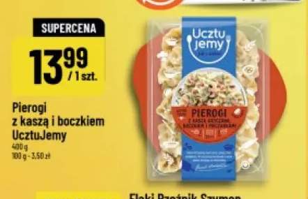 Pierogi z kaszą i boczkiem UcztuJemy