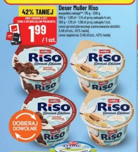 Deser Muller Riso Winter Chocolate +1 wariant