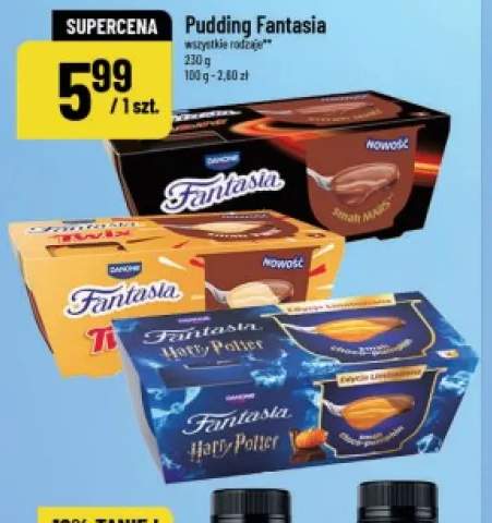 Pudding Fantasia smak Mars Danone +2 warianty