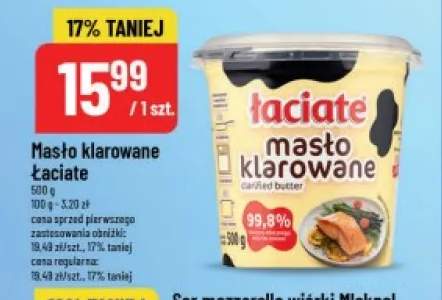 Masło klarowane Łaciate