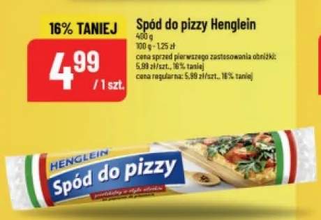 Spód do pizzy Henglein