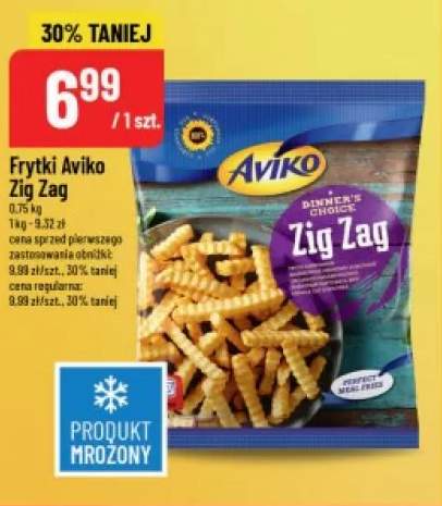 Frytki Zig Zag Aviko