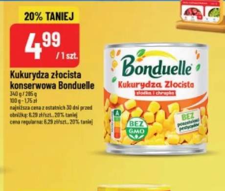 Kukurydza złocista konserwowa Bonduelle