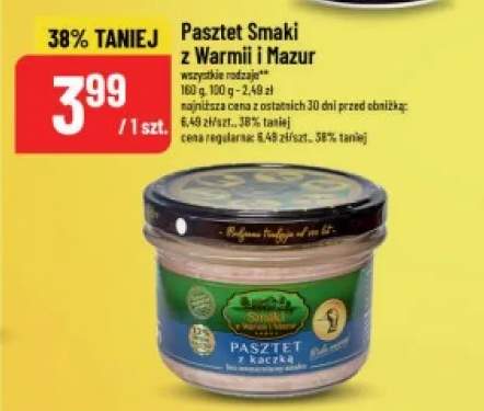 Pasztet z kaczką Smaki z Warmii i Mazur