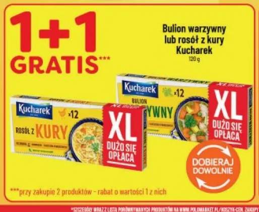 Bulion warzywny Kucharek +1 wariant