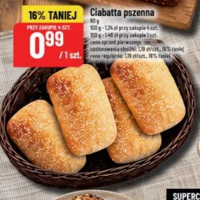 Ciabatta pszenna