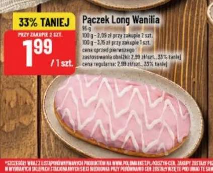 Pączek Long Wanilia