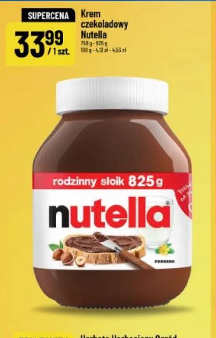Krem czekoladowy Nutella
