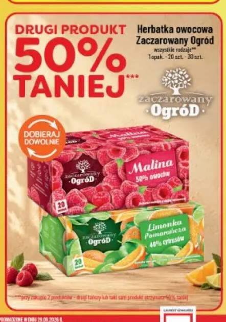 Herbatka owocowa Zaczarowany Ogród malina +1 wariant