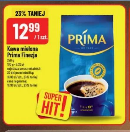 Kawa mielona Prima Finezja